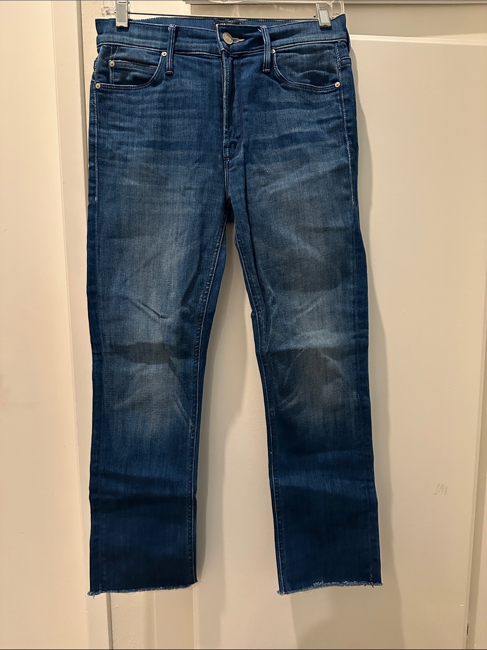 EUC Mother Denim mid rise dazzler crop jean in squeeze it - size 27 $278 retail - Picture 4 of 10